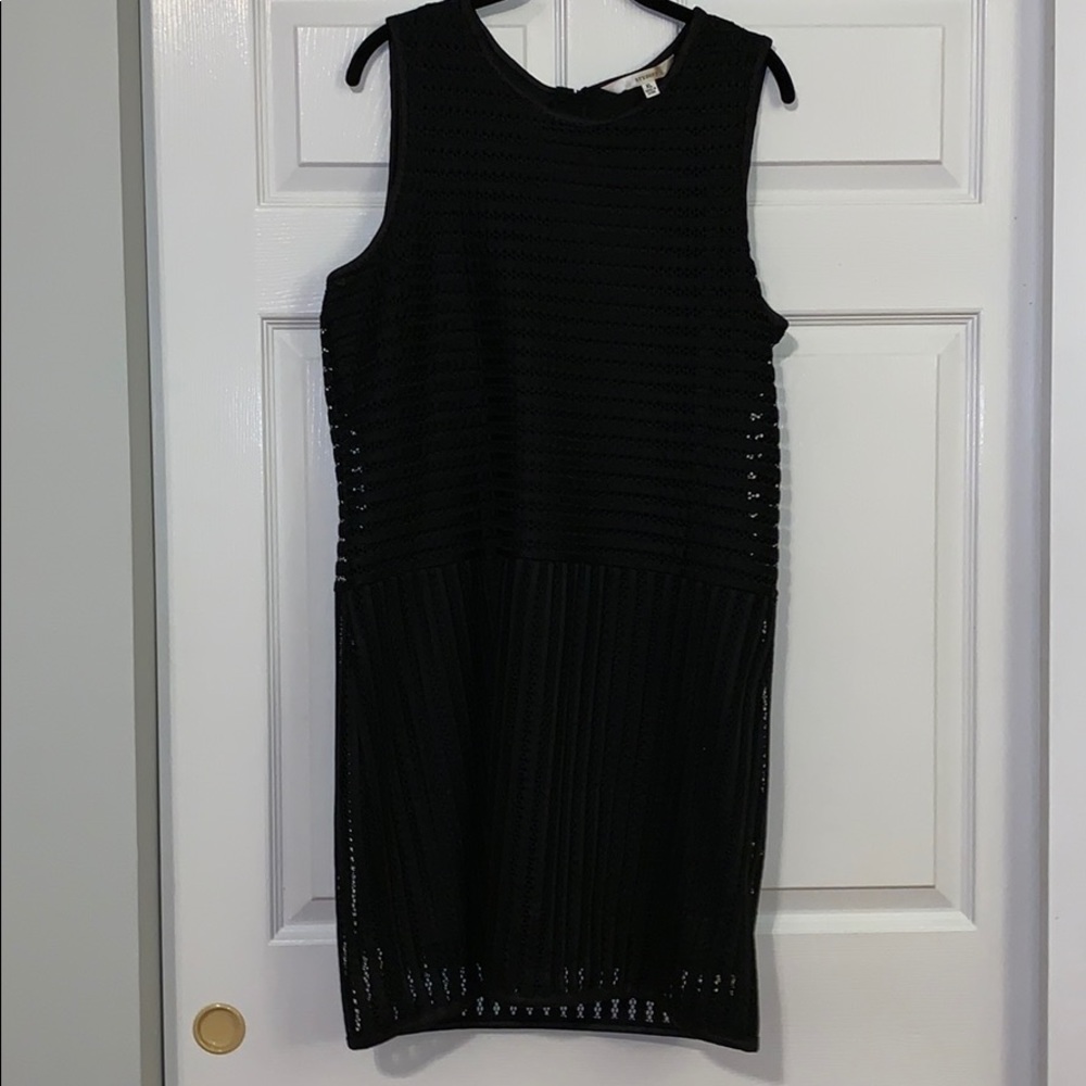 Crochet Black Sleeve dress